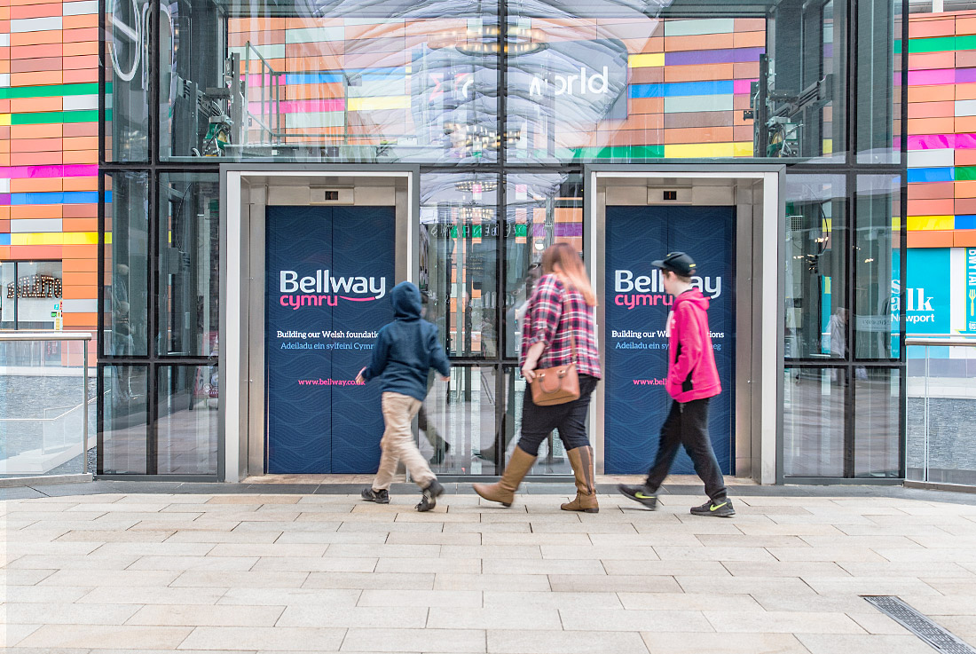 Bellway Homes, media, marketing, advertising, newport, friars walk